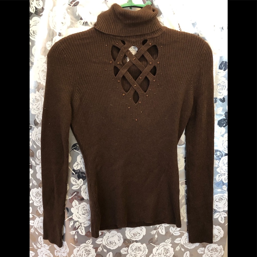 Cache embellished sweater*